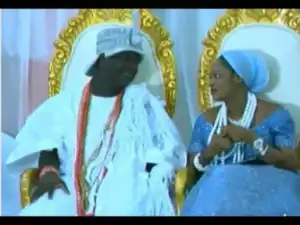 Video: First Appearance Of Ooni Of Ife And His New Wife, Olori Naomi As She Ministers